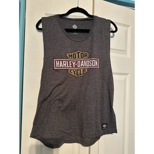 Harley‎ Davidson Museum Women's Tank Top 2XL